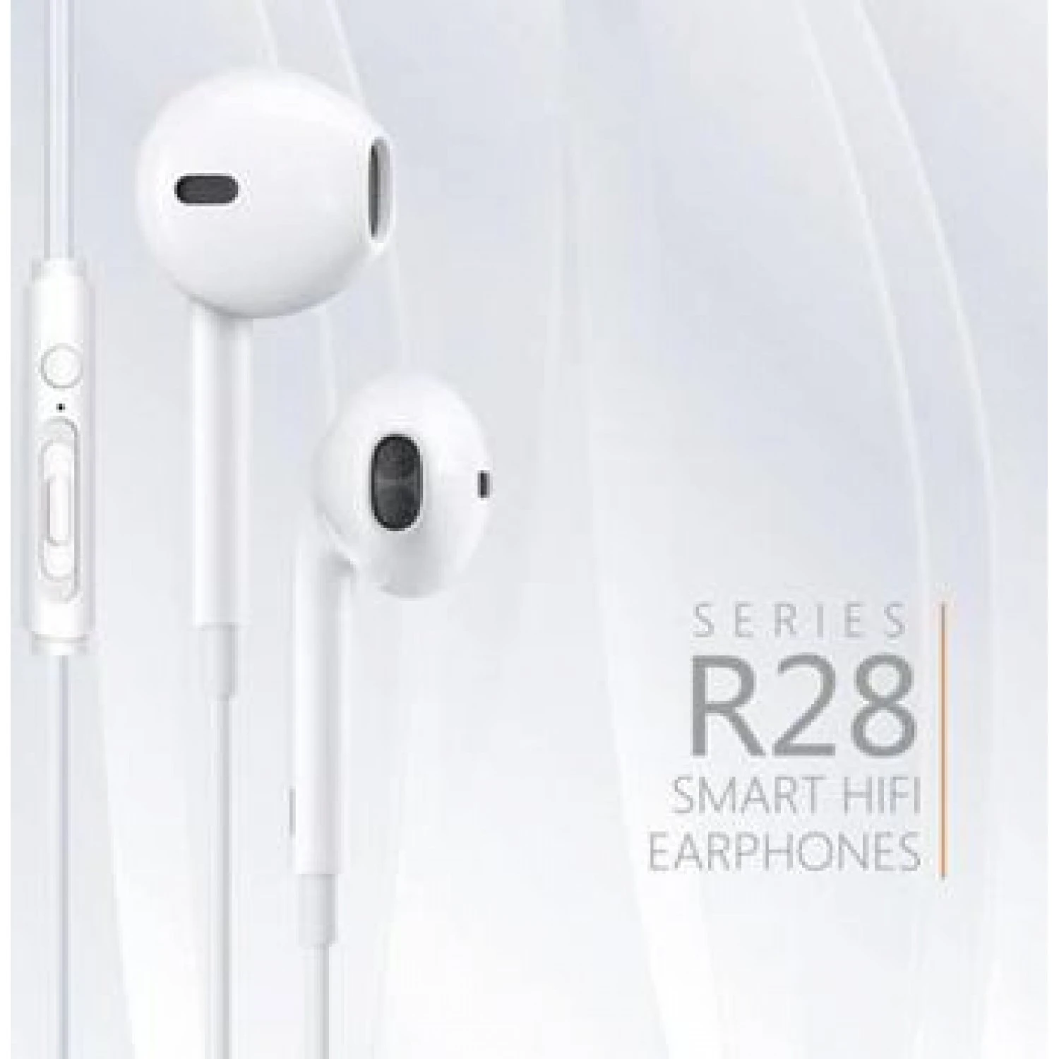 In-Ear Earpods Earphones with Remote and Mic WUW-R28