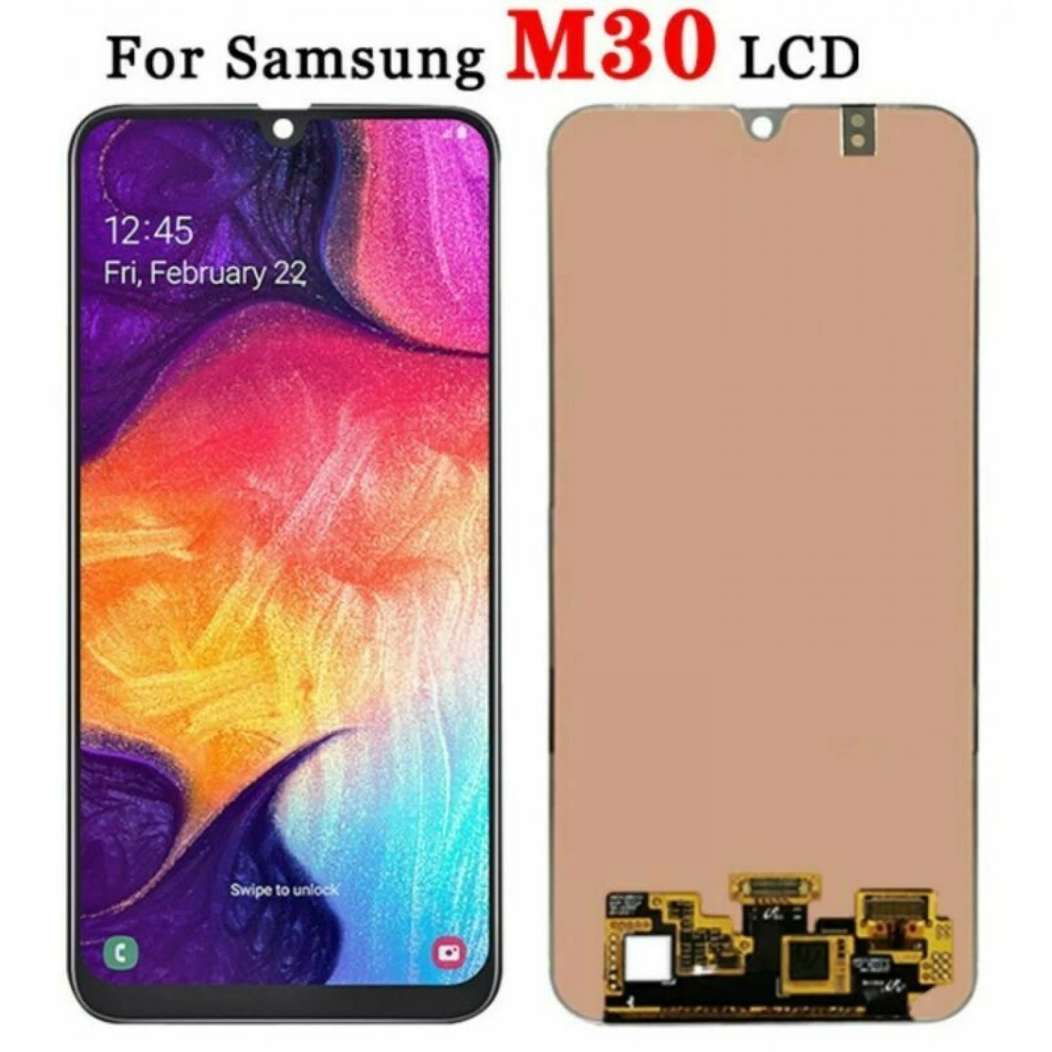 LCD digitizer for Samsung Galaxy M30 M30s M307 M21 M215 M31 A40S