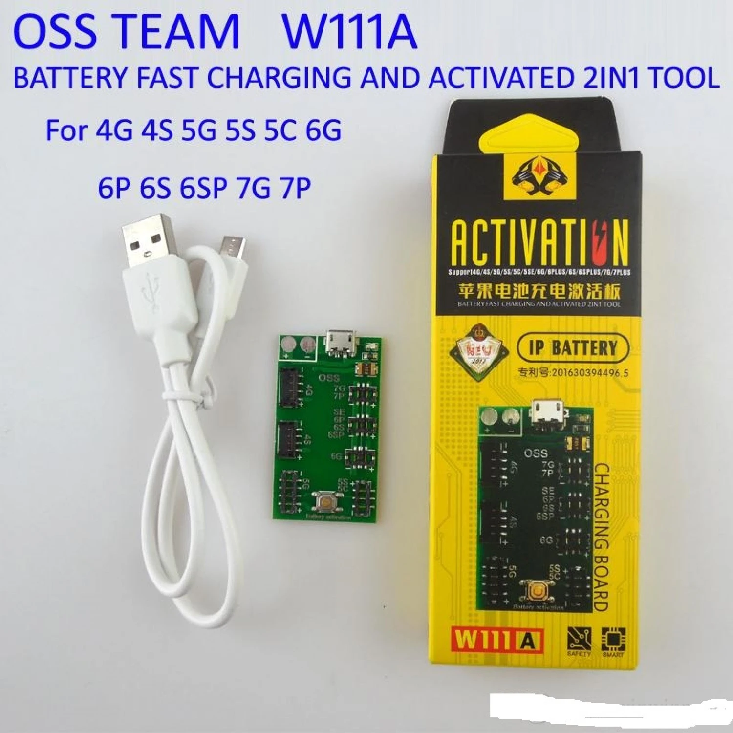 Battery Charge Activation Circuit Tester for iPhone 4/4S/5/6/6P/6S/6SP/7/7P