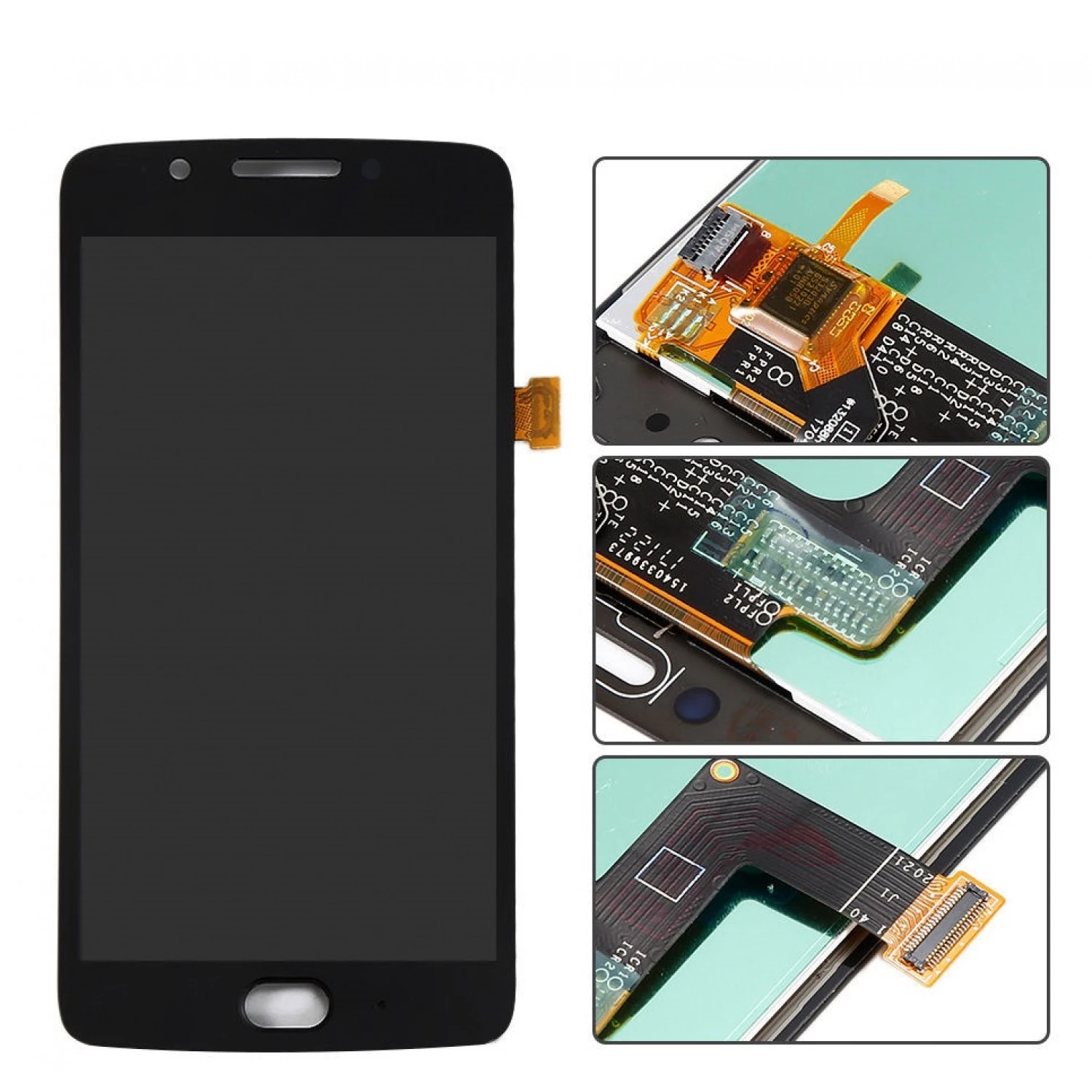 Digitizer lcd assembly for Motorola Moto G5 XT1670 XT1671 black