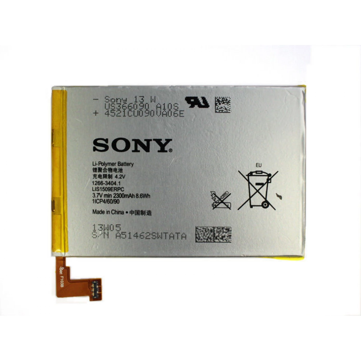 Replacement battery for Sony ericsson Xperia SP M35H M35L C5302