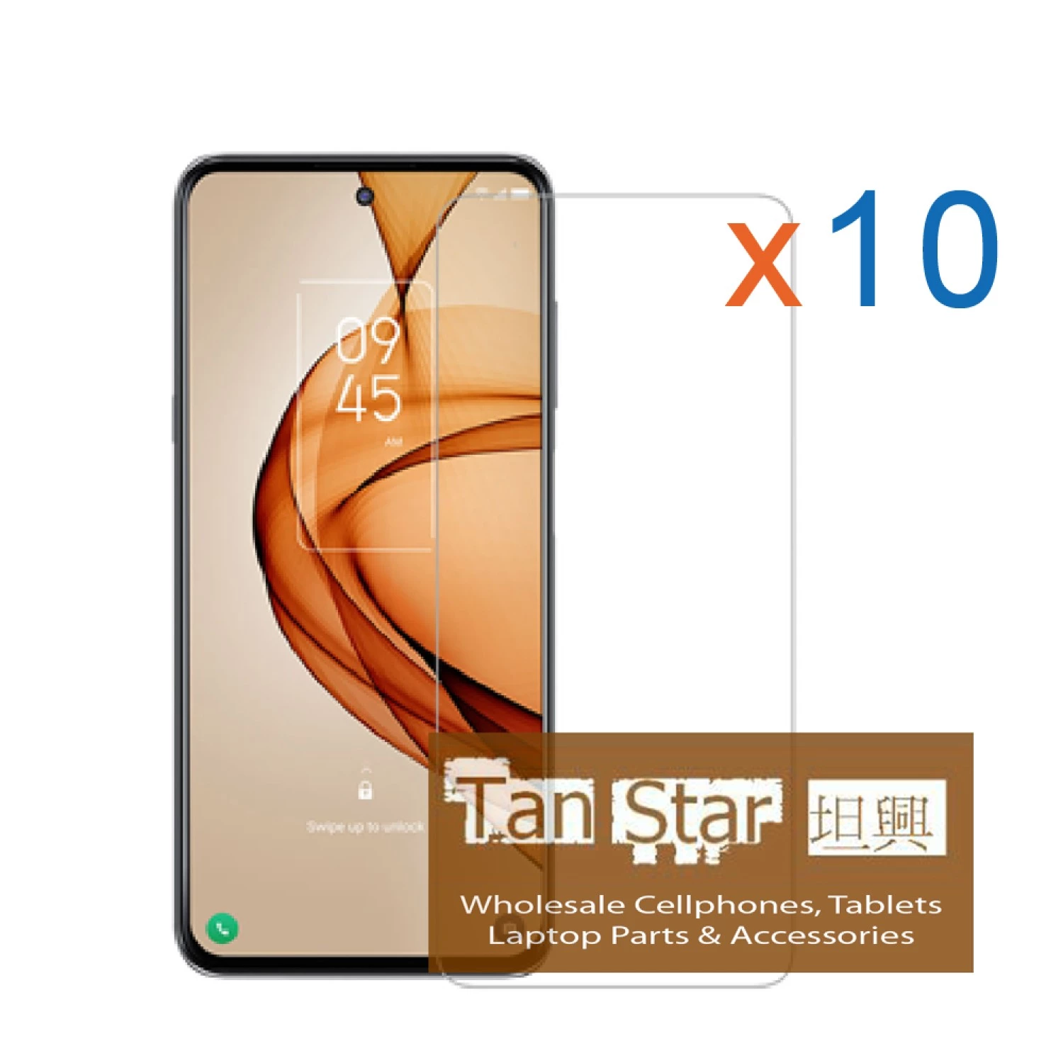 TCL 20S / TCL 40 XE 5G / Samsung A70 BOX (10pcs) Tempered Glass Screen Protector