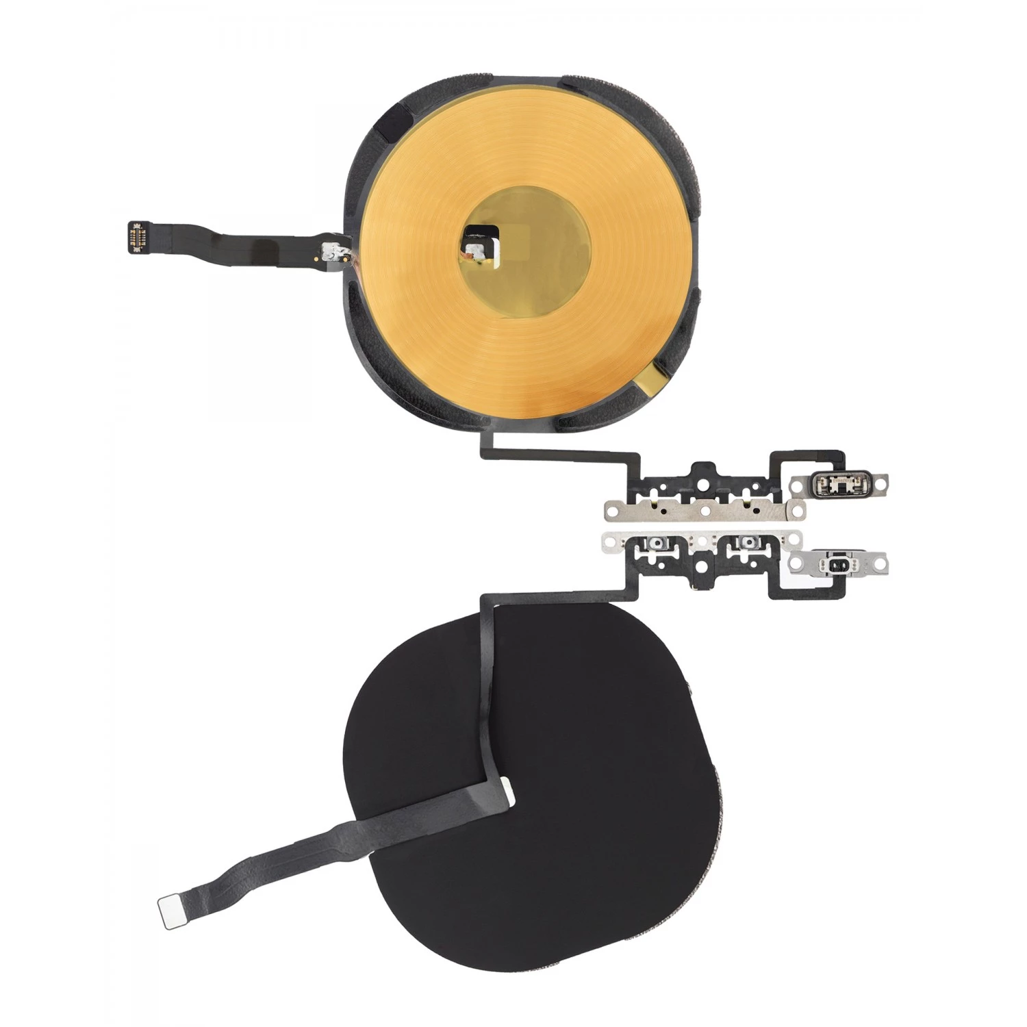 volume button flex with NFC wireless charger for iPhone 11 Provolume button flex with NFC wireless charger for iPhone 11 Pro