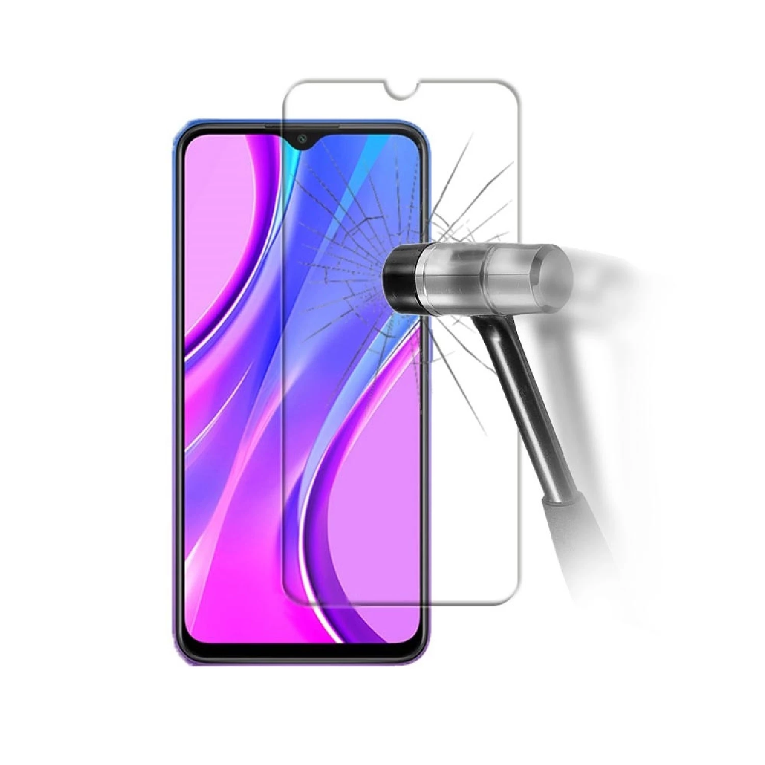 XiaoMi RedMi 9 / Samsung A70 Tempered Glass Screen Protector
