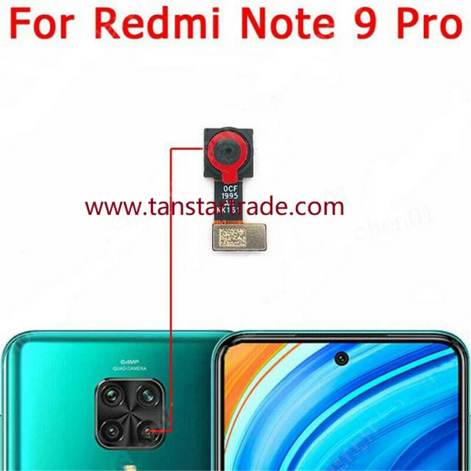 back DEPTH camera for Xiaomi Redmi Note 9 Pro Note 9s