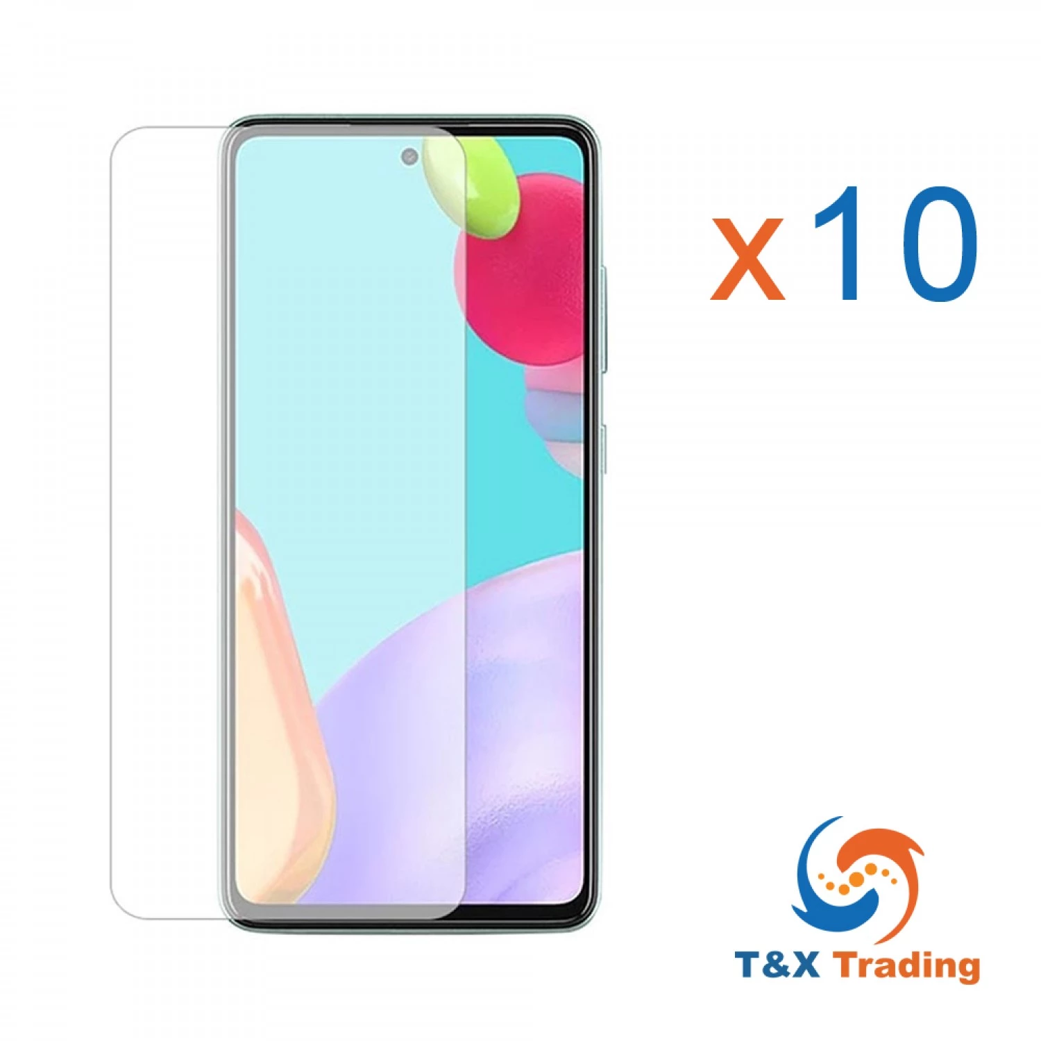 Samsung Galaxy A52 / A71 BOX (10pcs) Tempered Glass Screen Protector