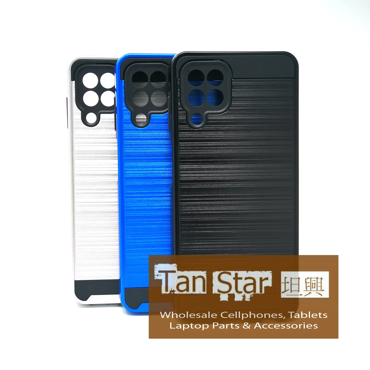 Samsung Galaxy A22 4G - Slim Sleek Brush Metal Case