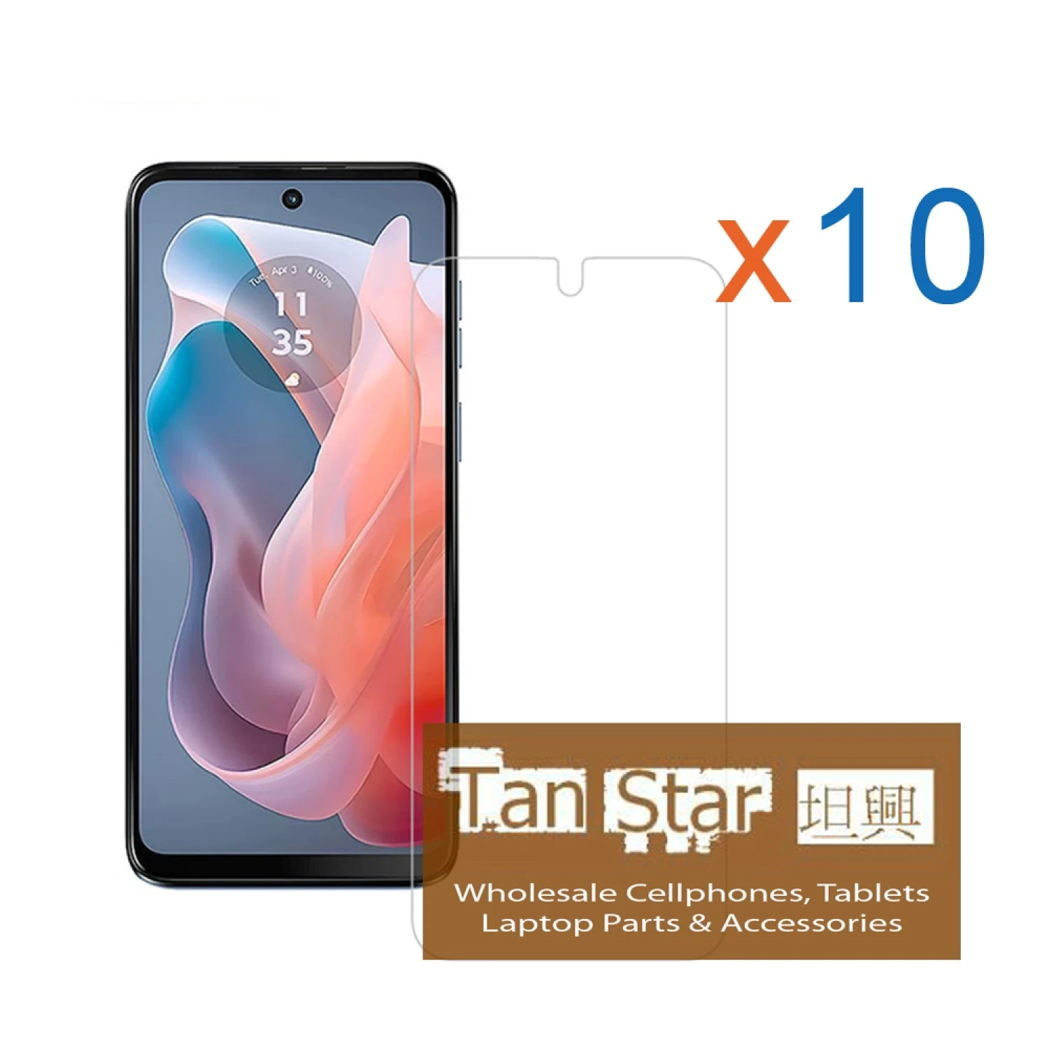 Motorola Moto G Play 2024 / Moto G 5G BOX (10pcs) Tempered Glass Screen Protector