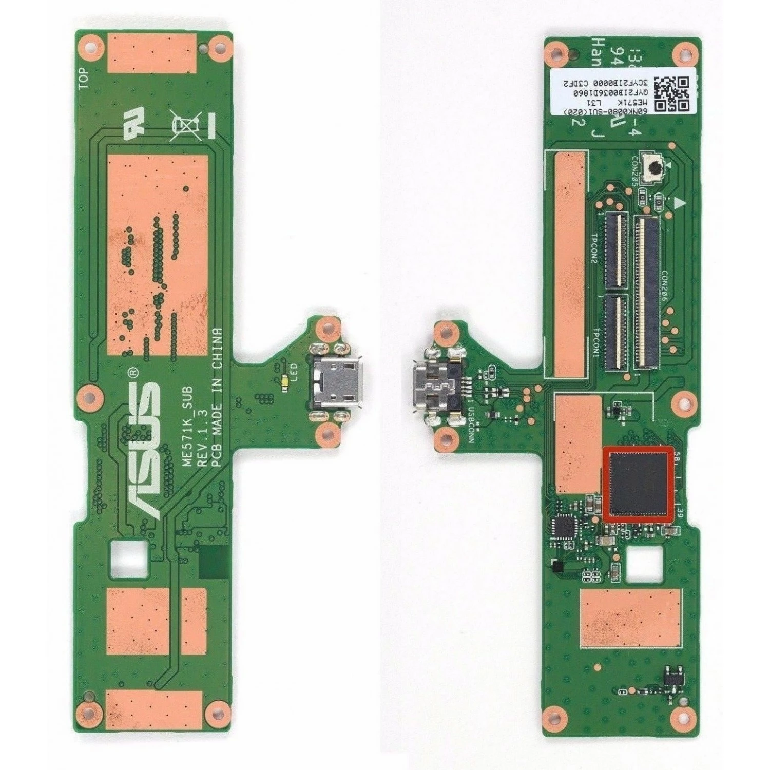 Charging port assembly for ASUS Google Nexus 7 K008 K009 2nd 2013