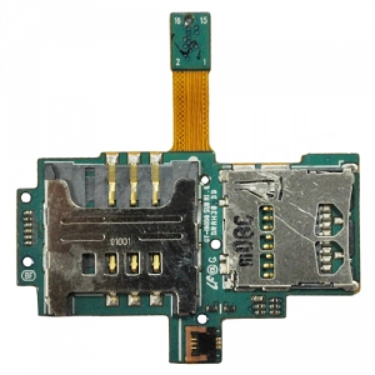 Samsung Galaxy S i9000 Sim SD connector flex