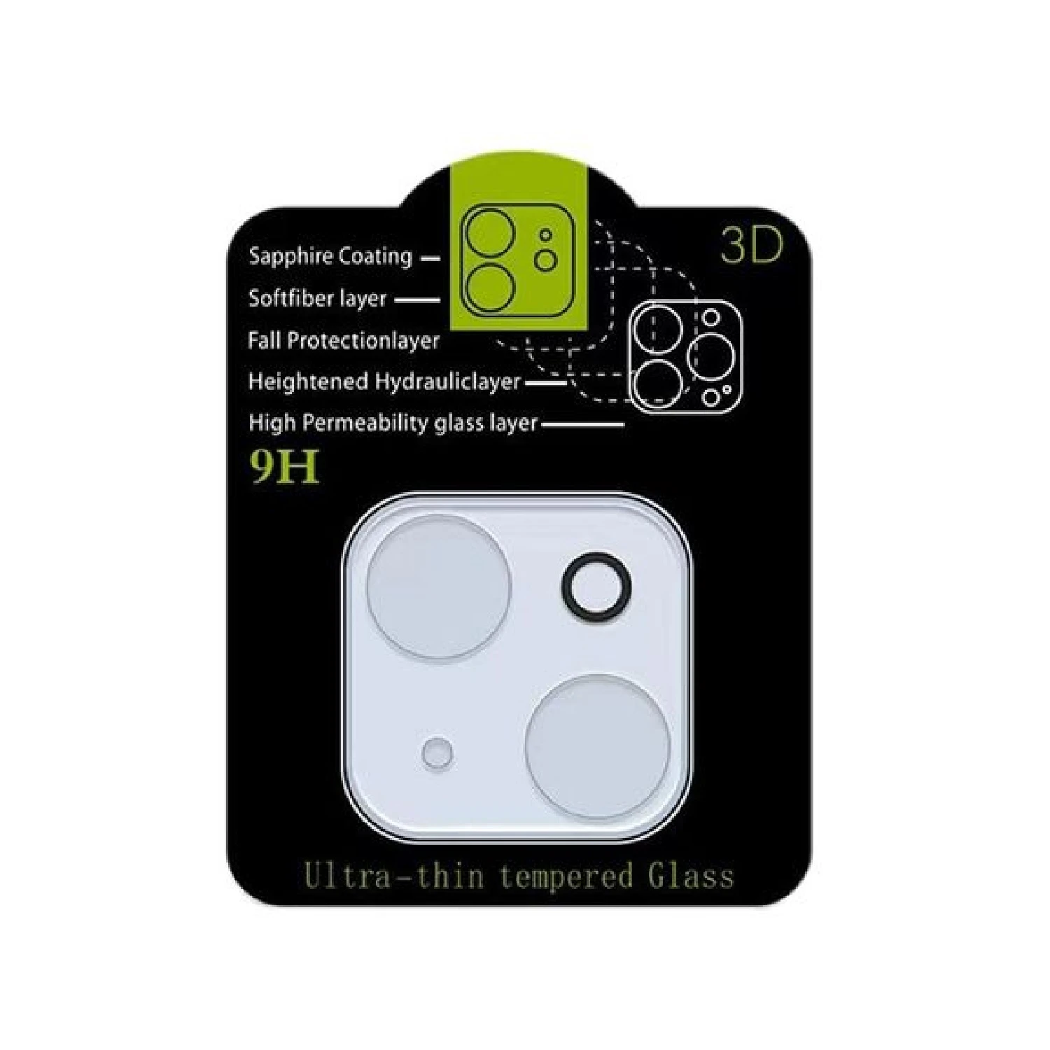 Apple iPhone 15 / 15 Plus - Back Camera Tempered Glass Screen Protector