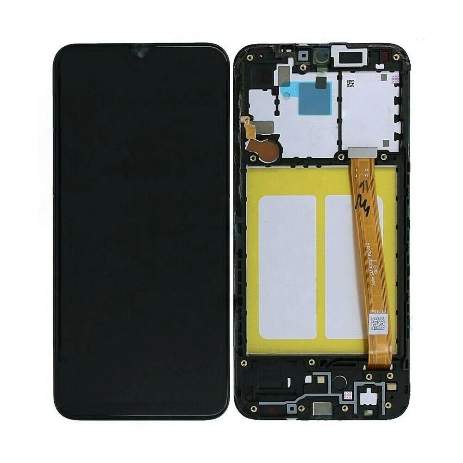 LCD Digitizer with FRAME for Samsung Galaxy A20e A202