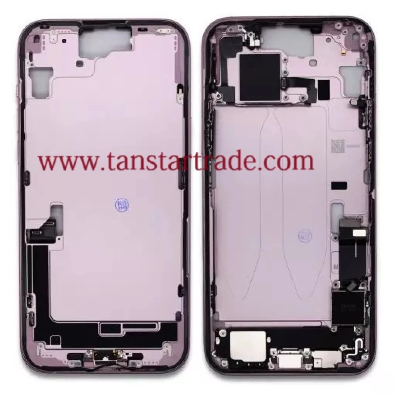 mid frame with flex installed (Canadian Version) for iPhone 15 Plus