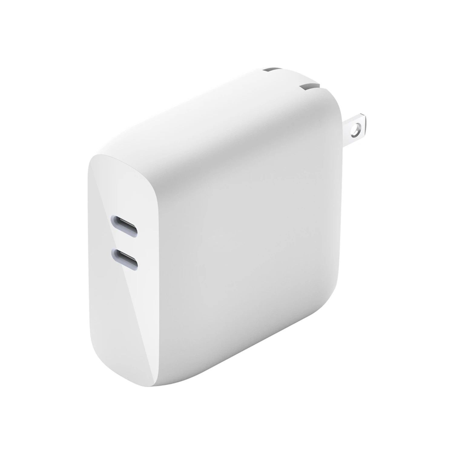 DUAL USB-C Wall Power Adapter Charger for Apple iPhone / iPod iTouch 35W