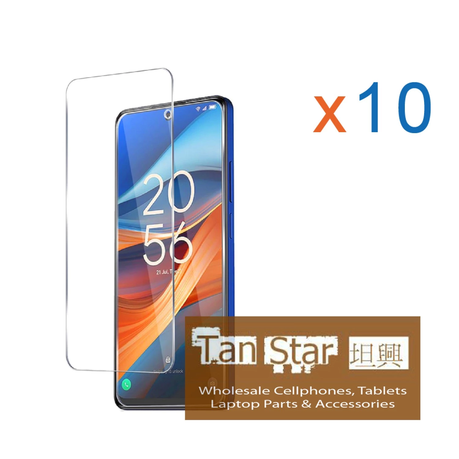TCL 50 5G / 50 XE 5G BOX (10pcs) Tempered Glass Screen ProtectorTCL 50 5G BOX (10pcs) Tempered Glass Screen Protector