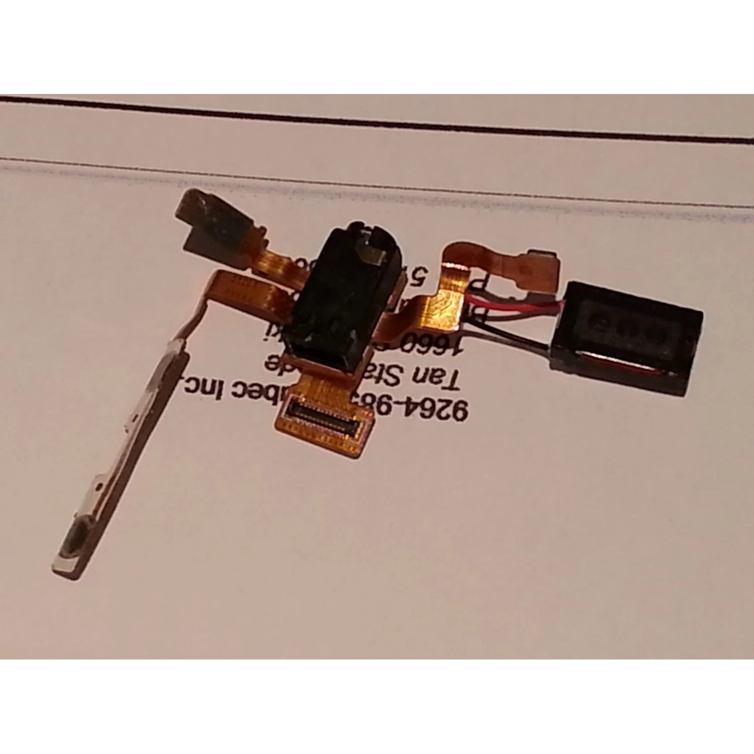 Audio flex ear speaker side button LG Optimus L5 E610 E612 E617