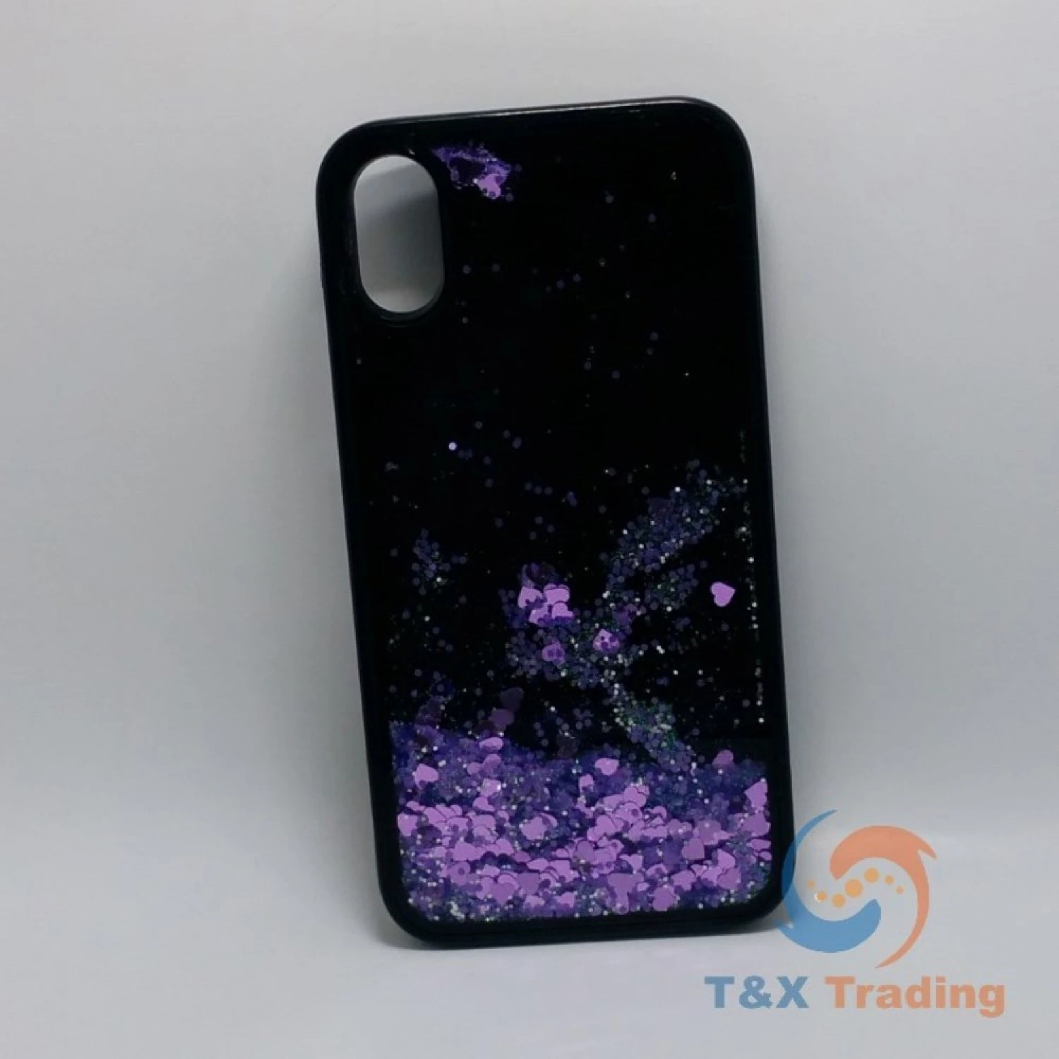 Apple iPhone X / XS- Black Water Liquid Case