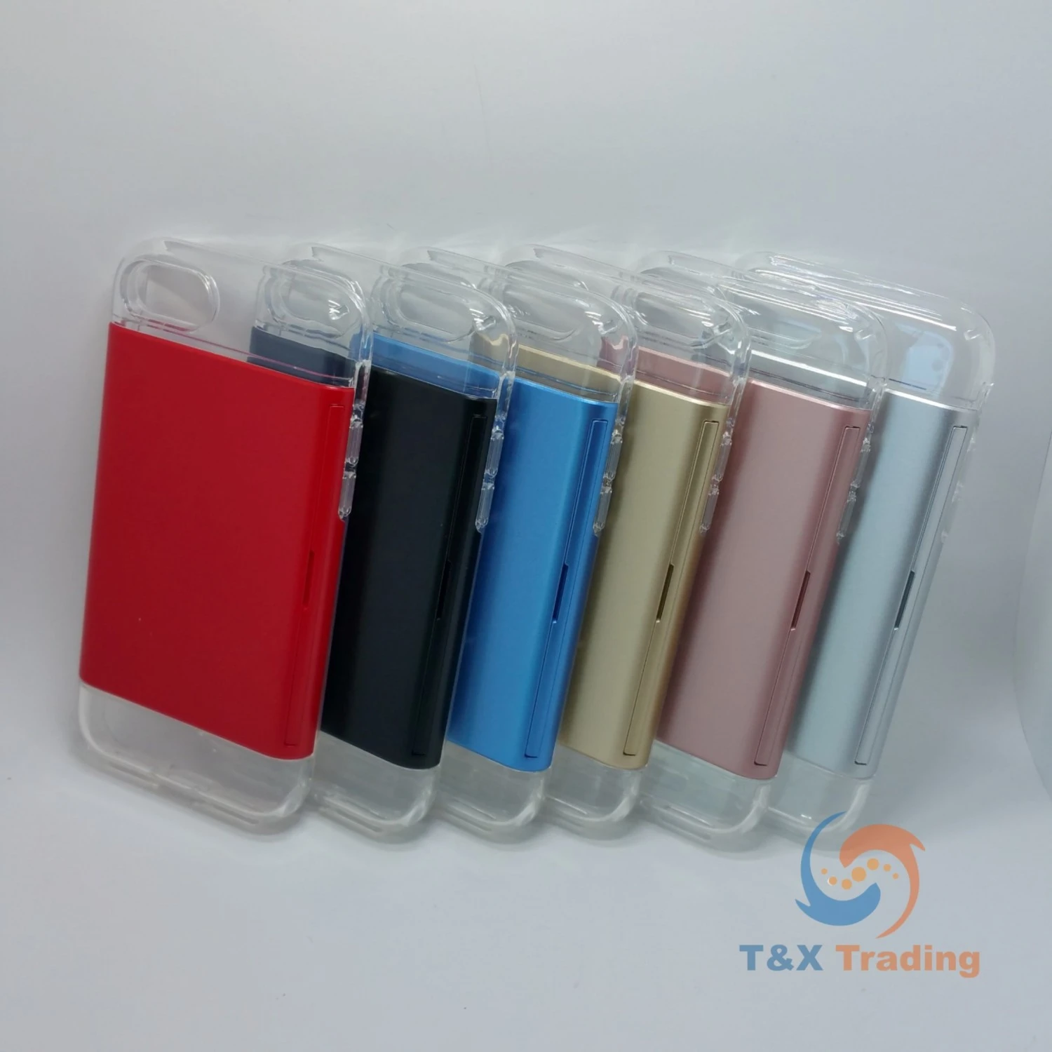 Apple iPhone 7 / 8 - Shock Resistant Credit Card Slider Case