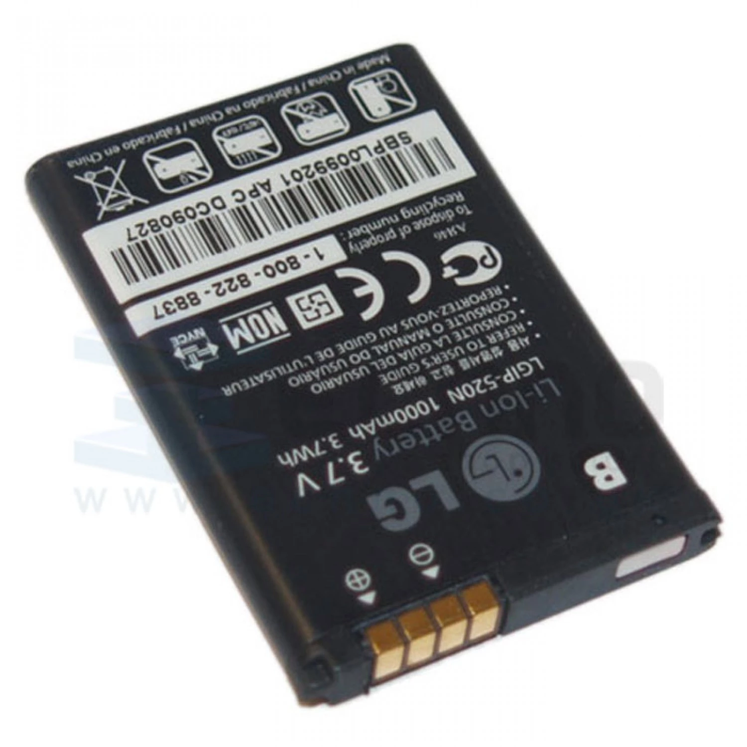 Replacement battery for LG GD900 BL40 VN270 GW505 VX5600