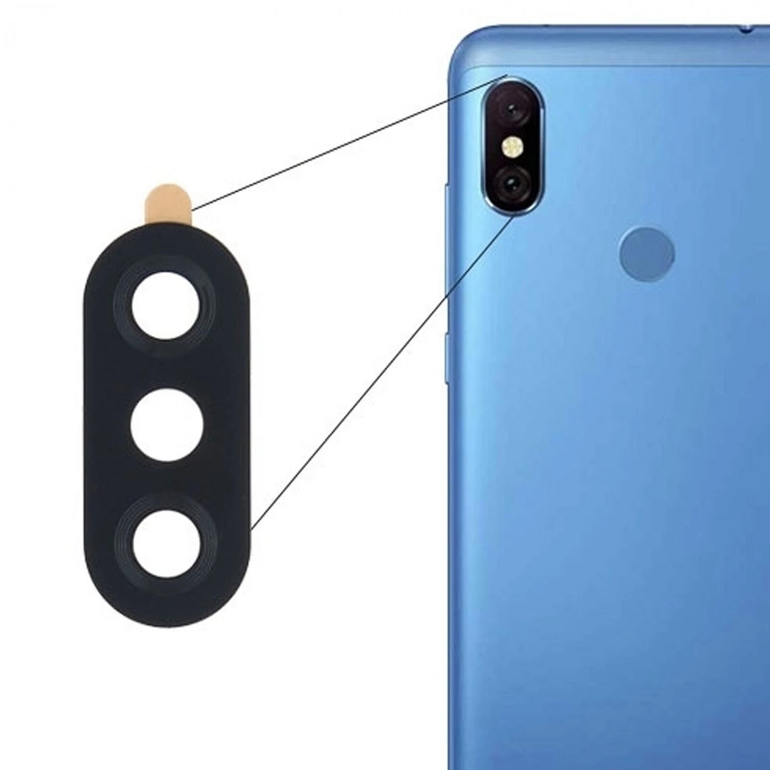 back camera lens for Xiaomi Redmi Note 6 Pro