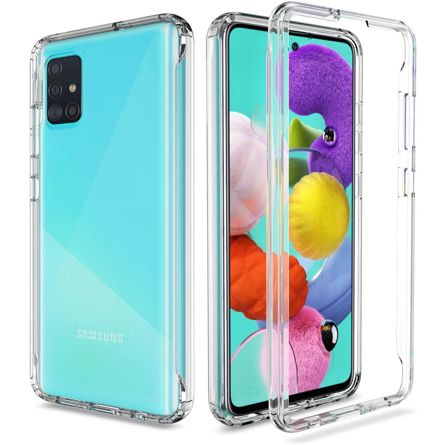 Samsung Galaxy A31 - Silicone Phone Case With Dust Plug