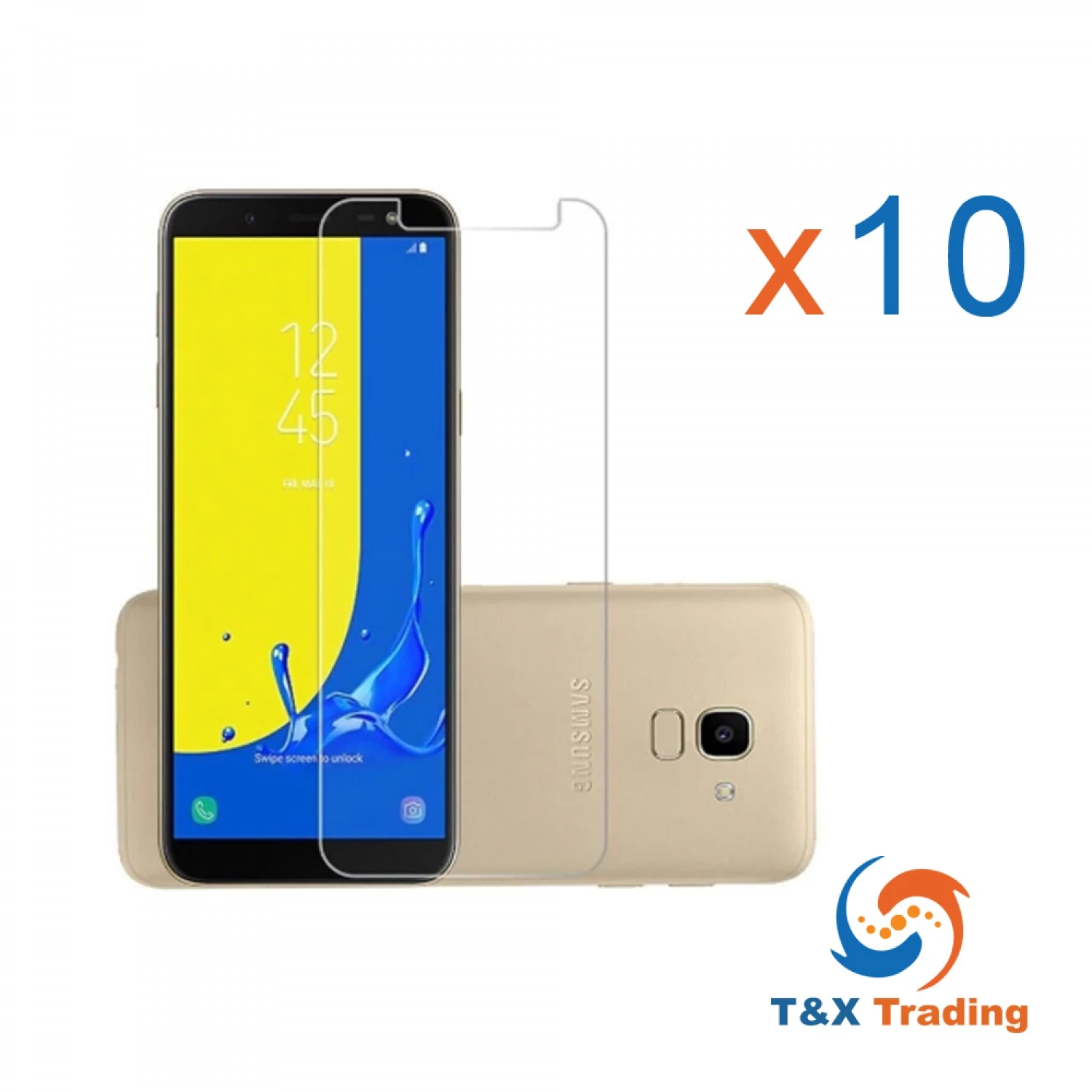 Samsung Galaxy J6 (2018) Box (10pcs) Tempered Glass Screen Protector