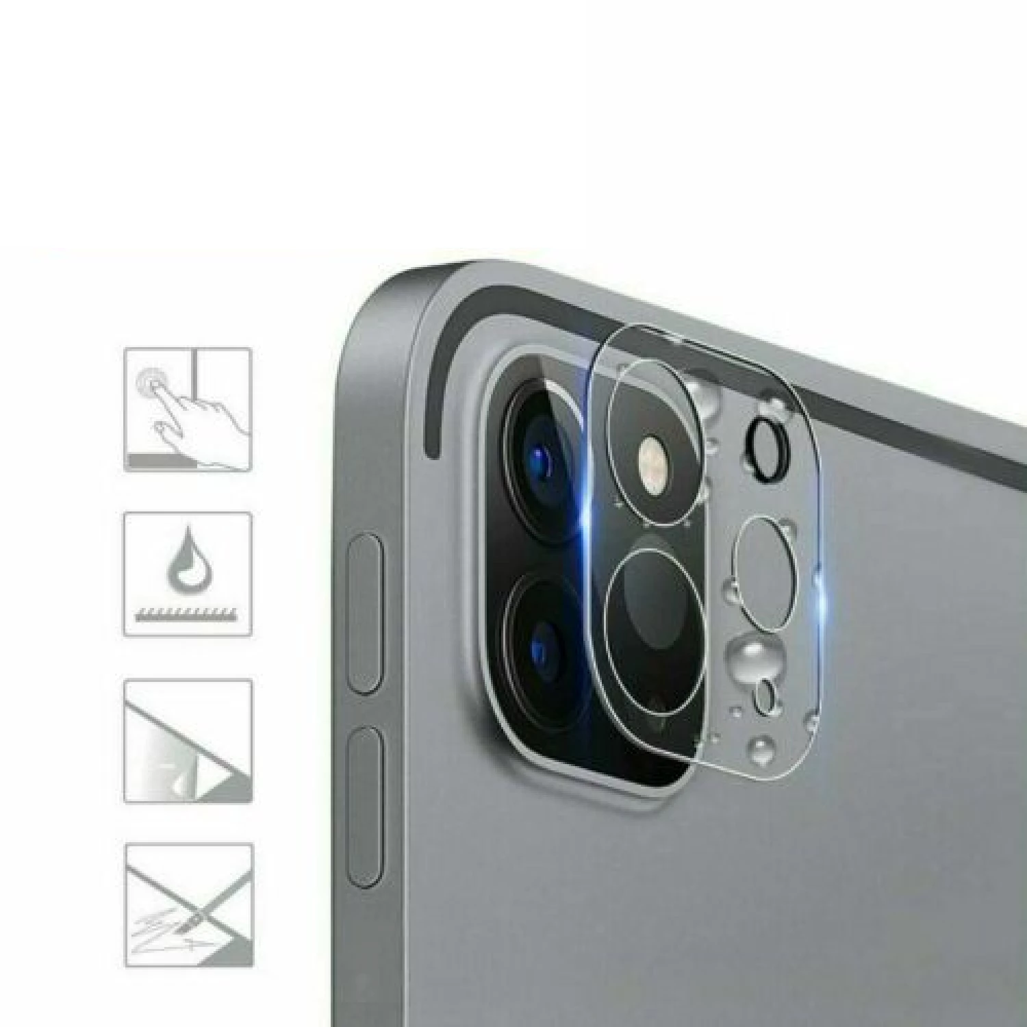 Apple iPad Pro 11" / iPad Pro 12.9 - Back Camera Tempered Glass Screen Protector