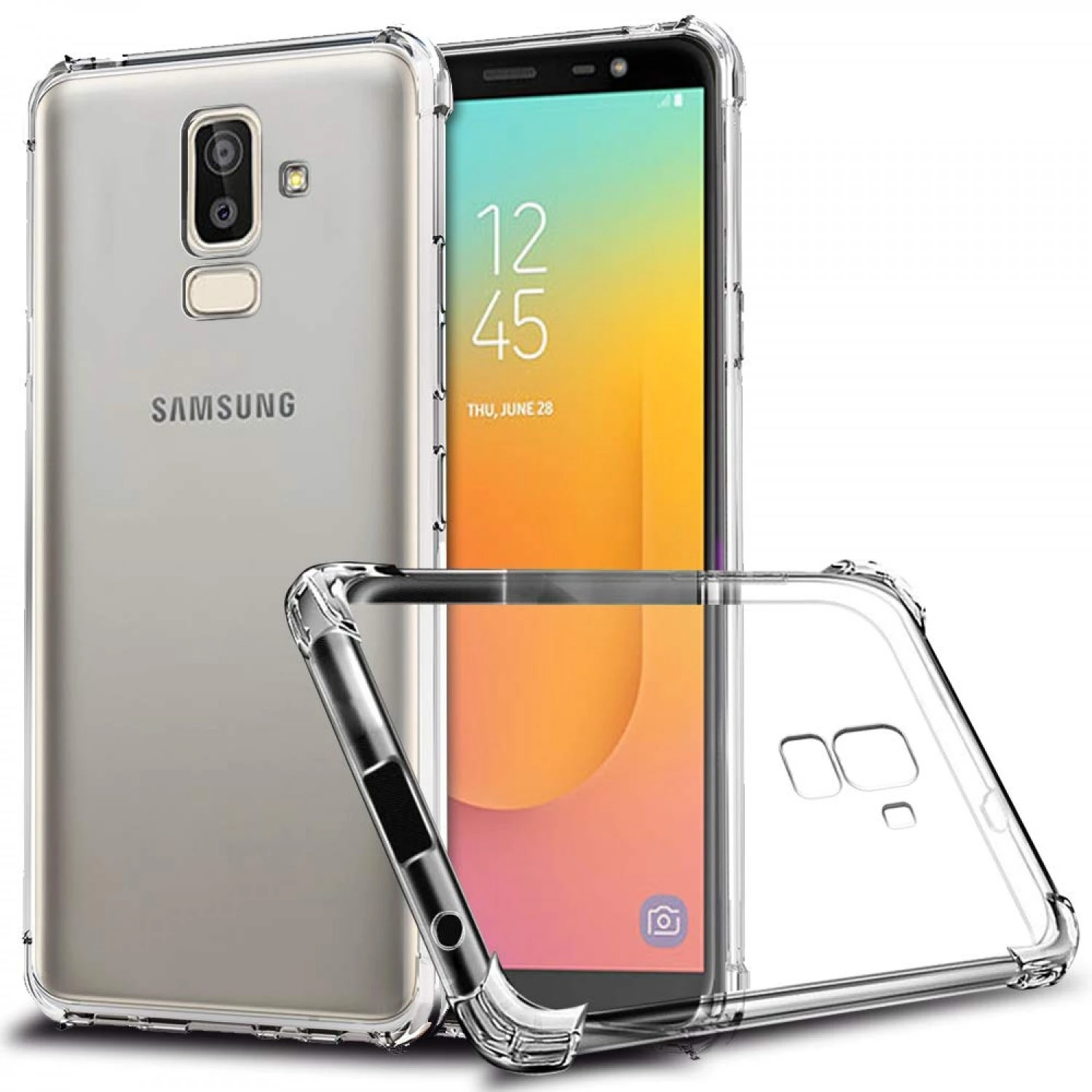 Samsung Galaxy J8 2018 - Reinforced Corners Silicone Phone Case