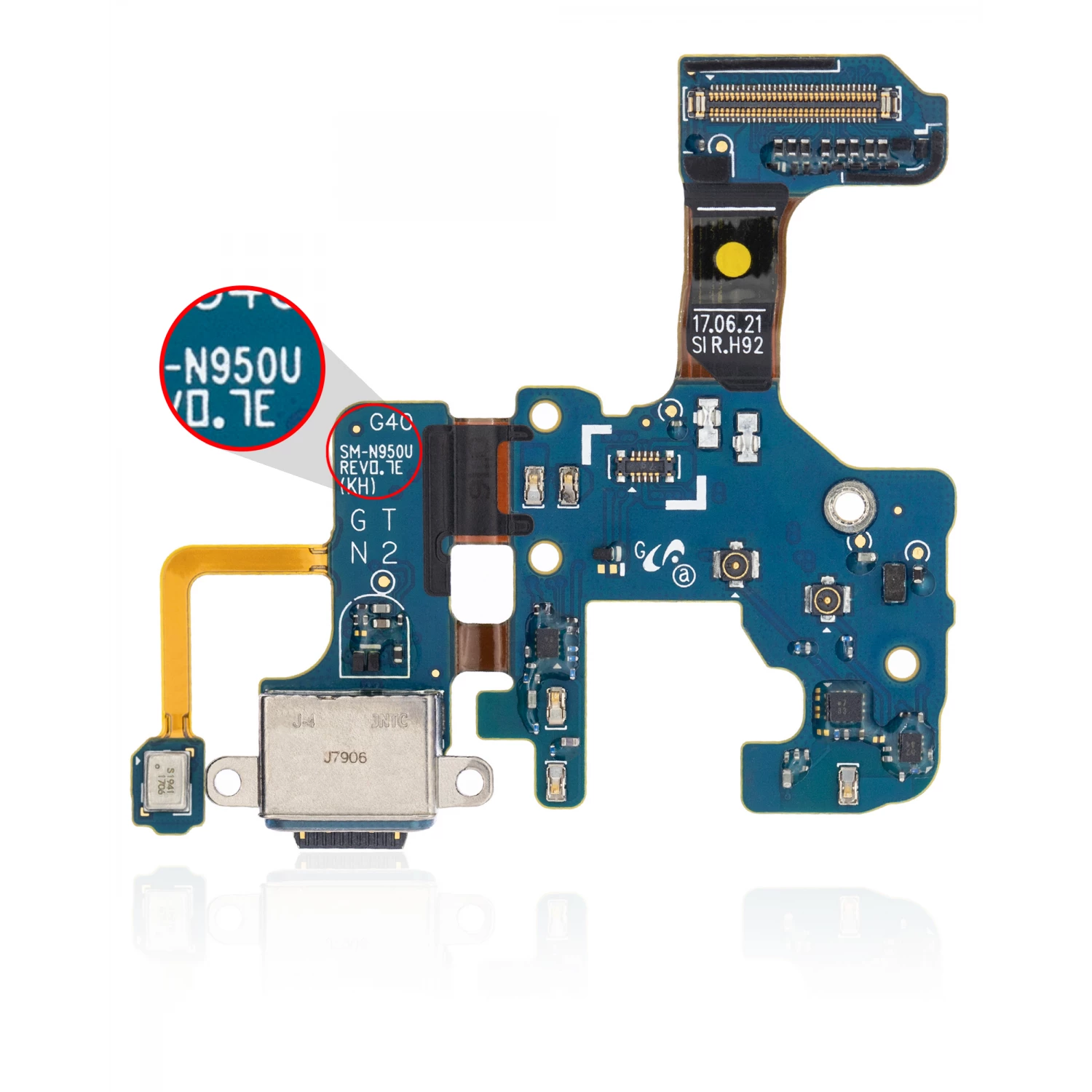 charging port flex SM-N950U for Samsung note 8 N9500 N950 N950A