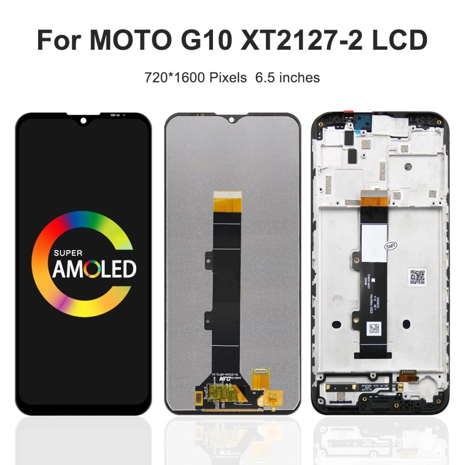 LCD Digitizer Assembly for Motorola Moto WITH FRAME G10 XT2127