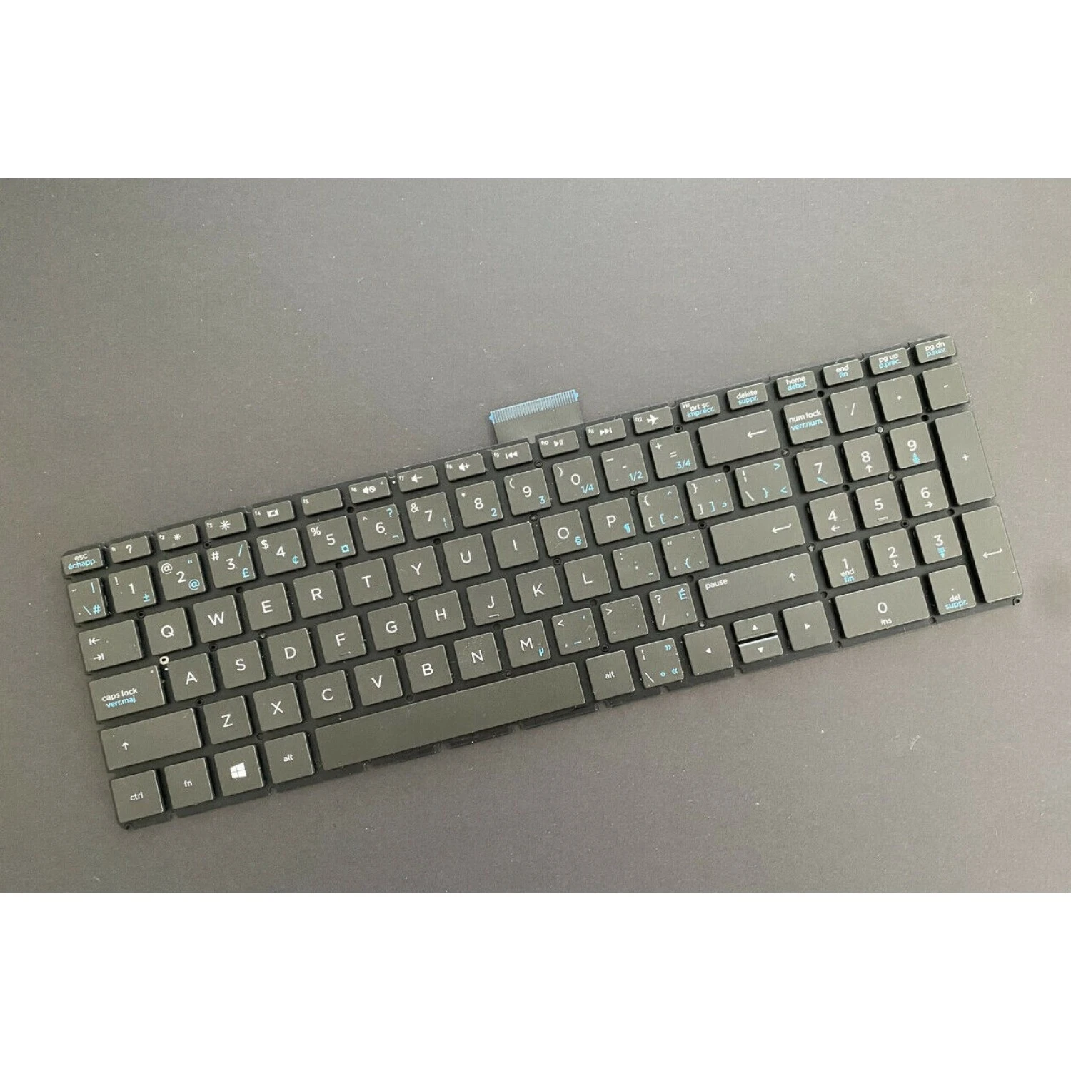 Keyboard canadian French for HP 15-BS022ca 15-BS023ca 15-BS027ca 15-BS