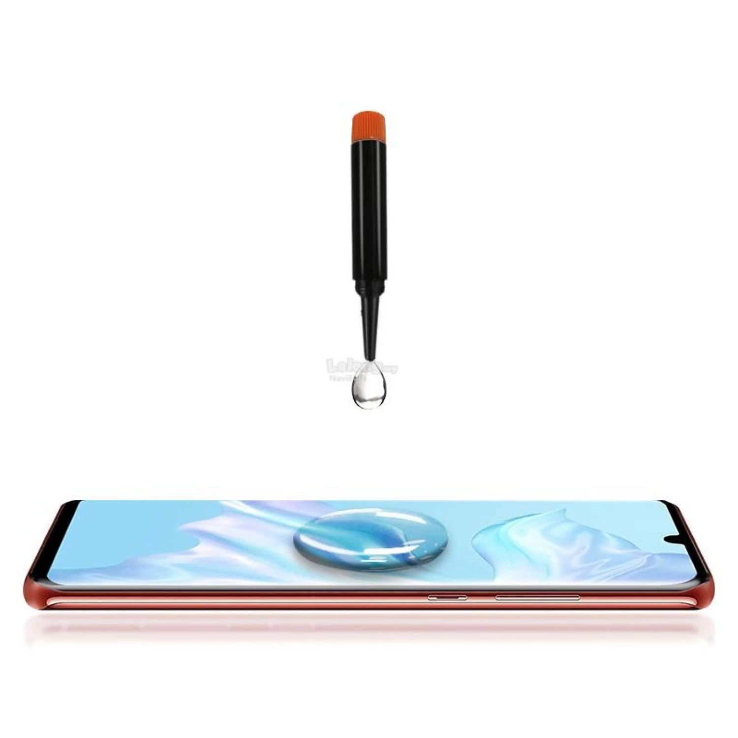 Huawei P30 Pro - Full Glue UV Cured Curved Tempered Glass Screen Protector