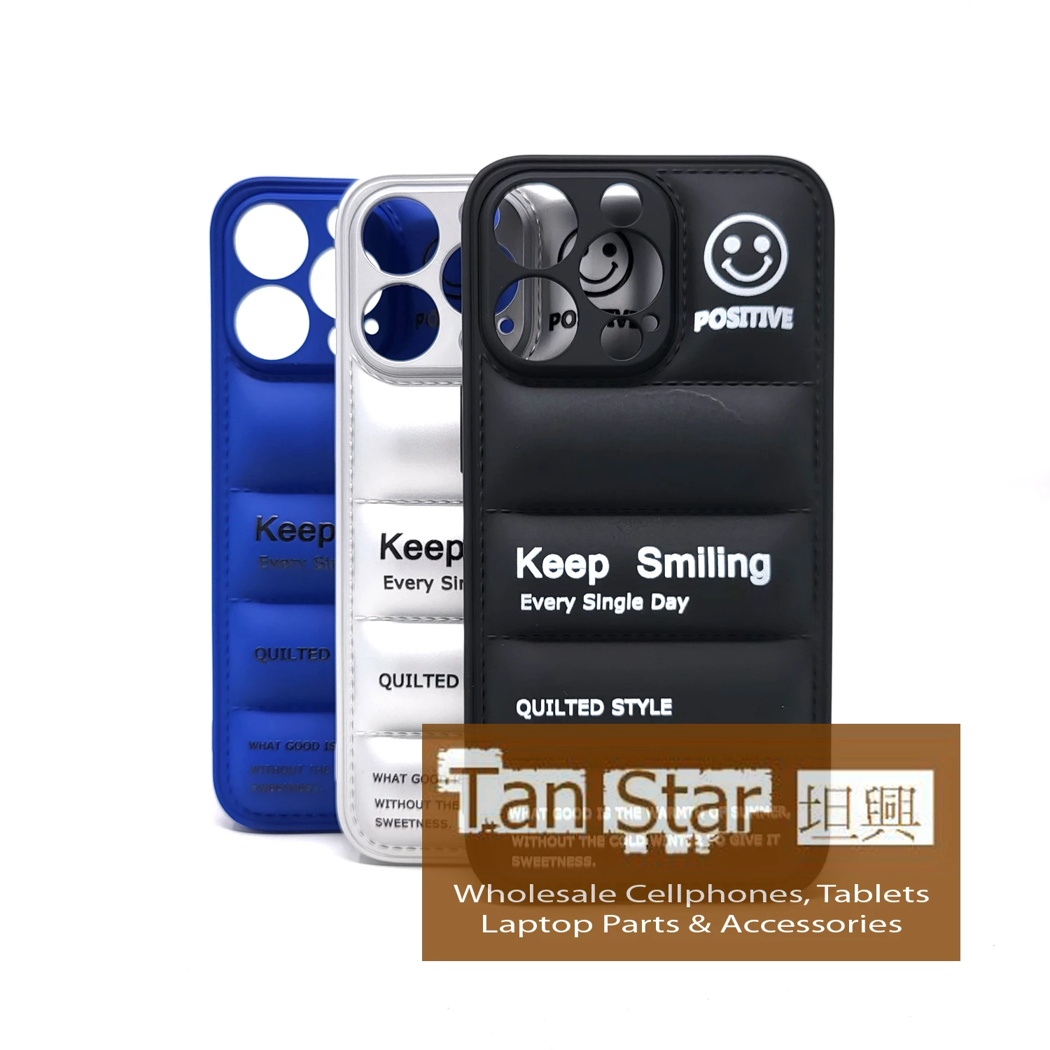 Apple iPhone 13 Pro - Quilted Soft Feeling Jelly Case