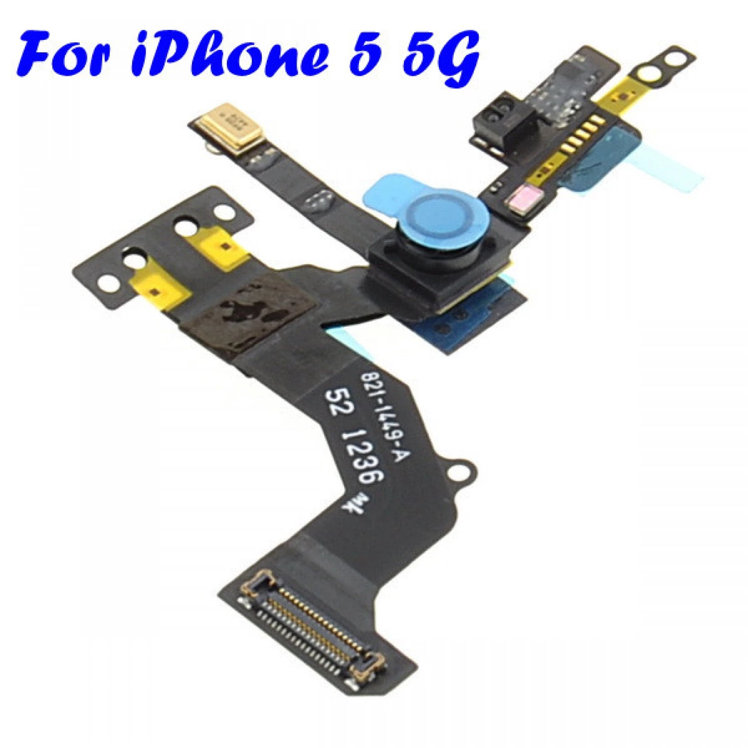 Proximity sensor front camera flex for iphone 5