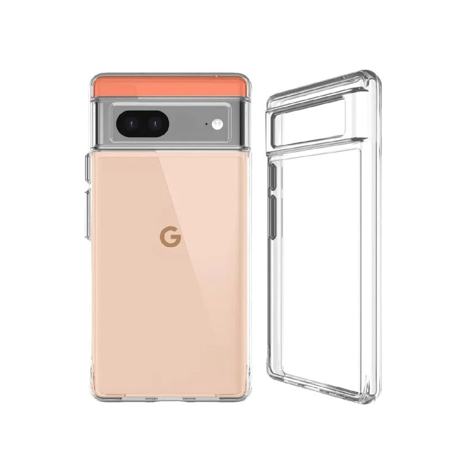 Google Pixel 8a - Silicone Clear Phone Case