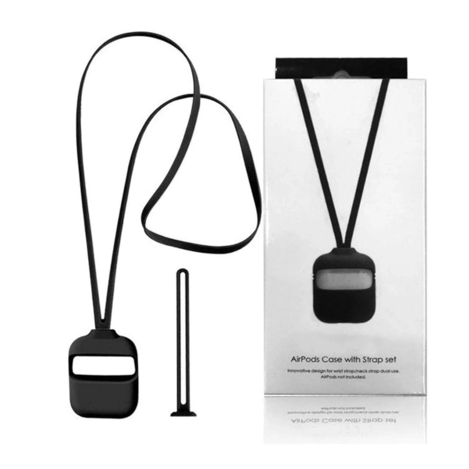 AirPods Capsule-Like Case 360 Protective Silicone Accessories Kit Compatible with Apple AirPods 1st/2nd and AirPods Pro