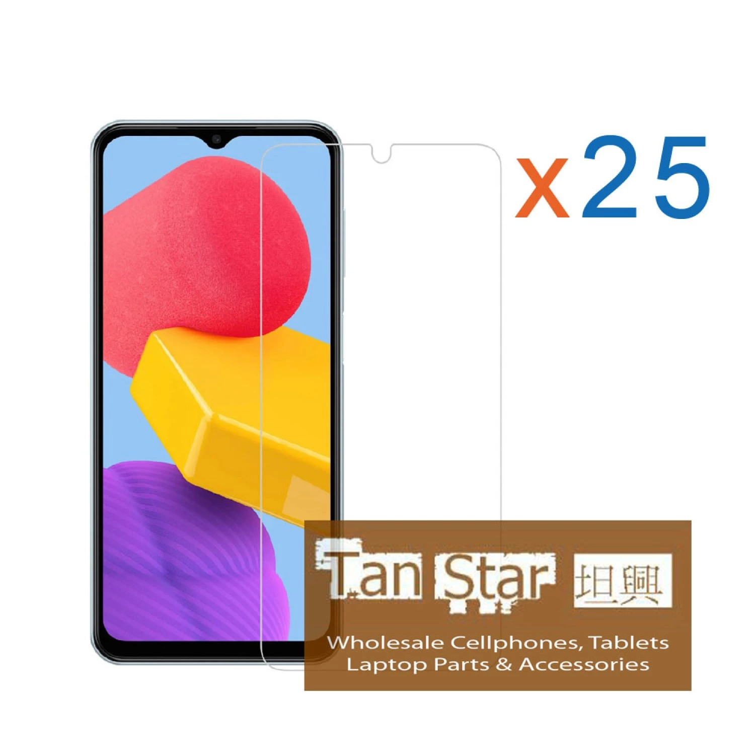 Samsung Galaxy A14 5G / A70 Bulk (25Pcs) Tempered Glass Screen Protector