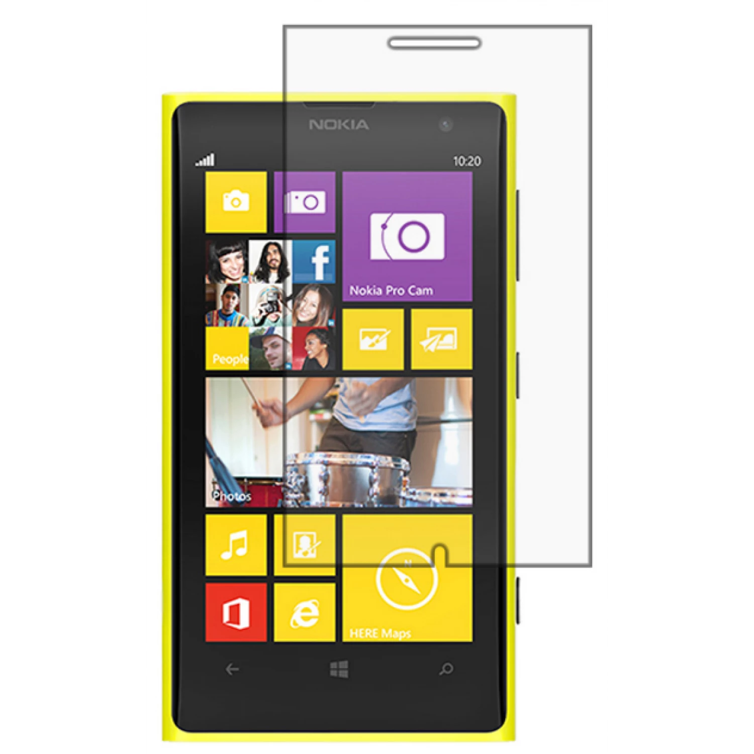 Nokia Lumia 830 Tempered Glass Screen Protector