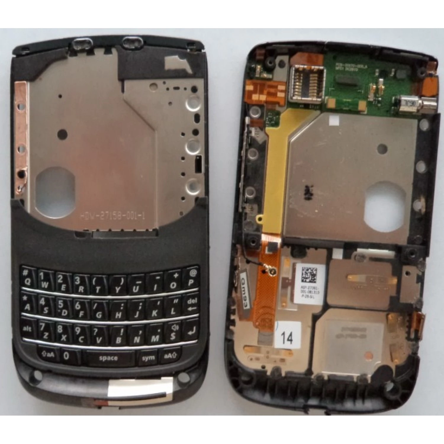 Blackberry 9800 9810 Torch keyboard mid frame flex assembly