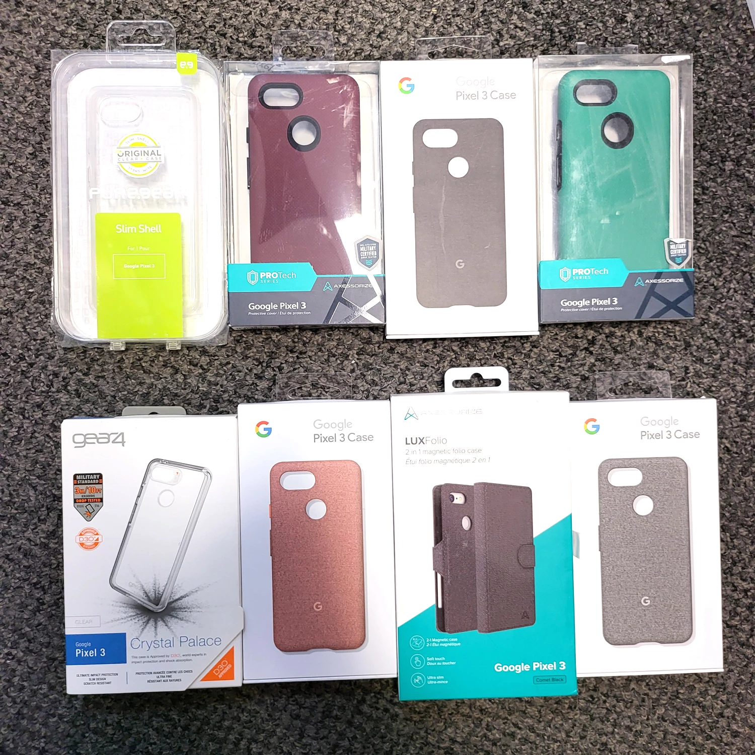 Google Pixel 3 - Mix Me the Good Cases Wholesale Mini Lot (Pack of 10)
