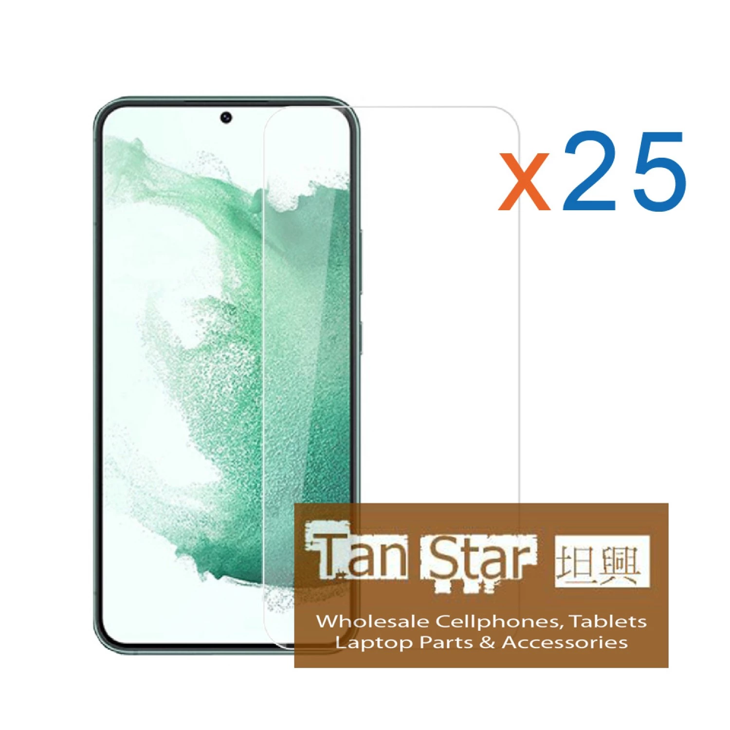 Samsung Galaxy A15 / A25 / A24 / A34 Bulk (25Pcs) Tempered Glass Screen Protector